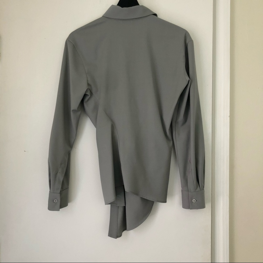 Zara Limited Edition Ruched Shirt - Picture 11 of 15
